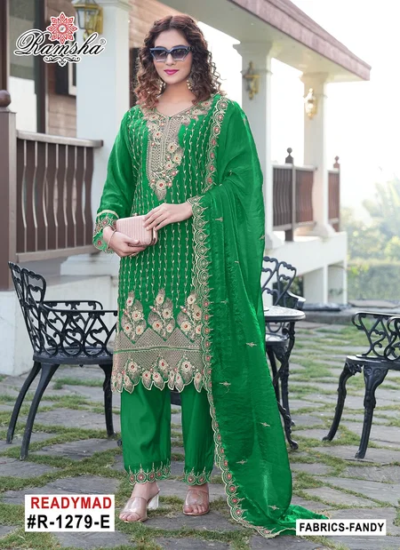 Ramsha R 1279 E To H ReadyMade Salwar Suits Online Wholesale